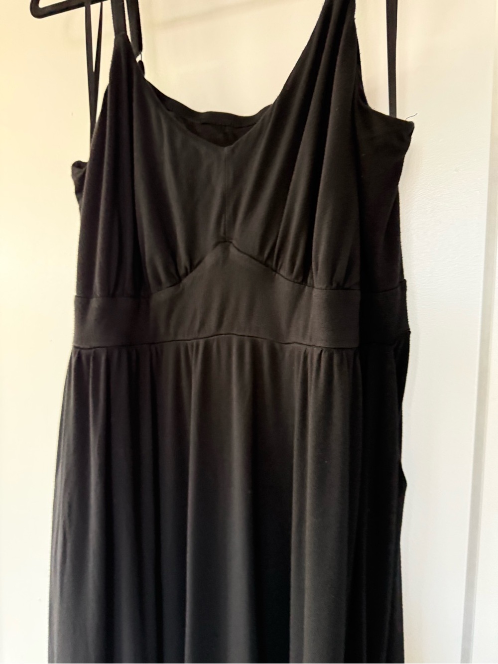 Black Sleeveless Maxi Dress with Pockets torrid sz 2 - Picture 7 of 7